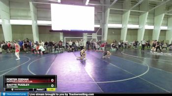 105 lbs Cons. Round 2 - Porter Zeeman, Grantsville Wrestling Club vs Eastyn Pugsley, 208 Badgers