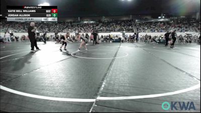 125 lbs Consi Of 8 #1 - Katie Bell Williams, Northeast Take Down Club vs Jordan Allison, Glenpool