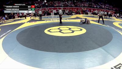 D1-150 lbs Cons. Semi - Mannix Wasco, No. Royalton vs Isaiah Nichols, Tre. Edgewood