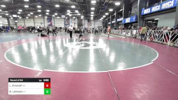 112 lbs Round Of 64 - Liam Driscoll, MA vs Ben Lamson, NY