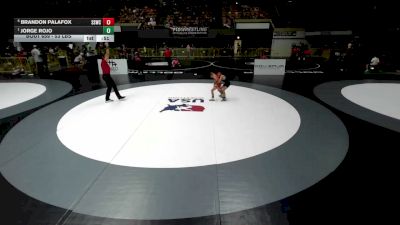 53 lbs Cons. Semis - Jorge Rojo vs Brandon Palafox, Southwest Stallions Wrestling Club
