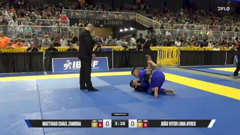 Matthias Chael Zamora vs João Vitor Lima Ayres 2025 Pan Kids Jiu-Jitsu IBJJF Championship