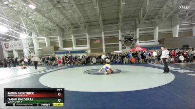 98 V Cons. Round 3 - Isaiah Balderas, Queen Creek V vs Jaxon McKitrick, Mountain View UT V