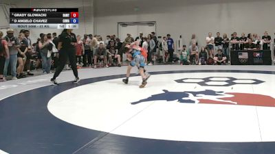 41 kg Quarters - Grady Glowacki, B.A.M. Training Center vs D Angelo Chavez, Choose Hard Wrestling Academy