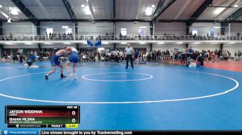 133 lbs Cons. Round 2 - Isaiah Mlsna, Minnesota State Mankato vs Jayson Weidman, Loras