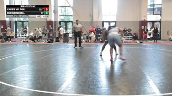 285 lbs Consi Of 8 #2 - Xavier Wilson, NC State vs Christian Bell, The Citadel