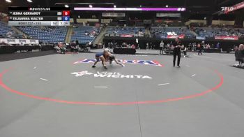 110 lbs Cons. Round 3 - Jenna Gerhardt, Dickinson State vs Telsarina Walter, Eastern Oregon