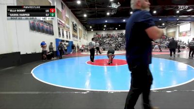 190 Girls Quarterfinal - Ella Godby, Liberty Charter vs Sasha Harper, Olympian