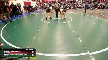 155 lbs Cons. Round 3 - Elena Nguyen-schertzer, Granada vs Diana Maldonado, St Francis