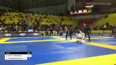 PAIGE IVETTE BORRAS vs TAMIRIS FERNANDA DA SILVA 2022 World Jiu-Jitsu IBJJF Championship