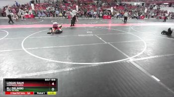 125 lbs Cons. Semi - Logan Salm, Luxemburg-Casco vs Eli Zielinski, West De Pere