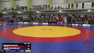 71kg Cons. Round 2 - Jake Wang, Matmen WC vs Levi Creighton, Team Impact WC