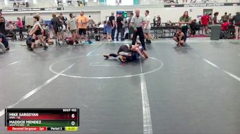 96-100 lbs Round 4 - Mike Sargsyan, Mwc vs Maddox Mendez, Unattached