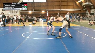 130 lbs Round Of 32 - Camden Olson, Tdwc/ Derry Area vs Nate Webster, Merritt Island High School