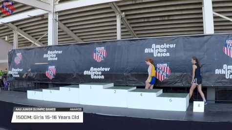 Girl's 1500m Awards - Age 15-16