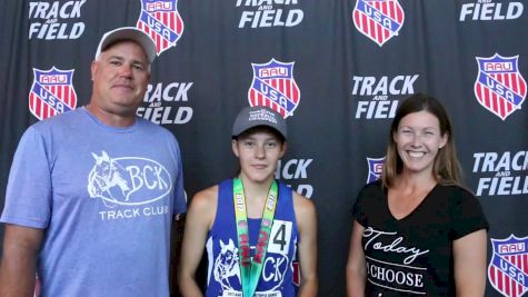 Sidney Reagor used hurdling background to win 17-18 steeplechase