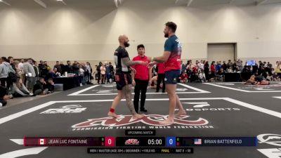 Jean Luc Fontaine vs Brian Battenfeld 2025 ADCC Niagara Open