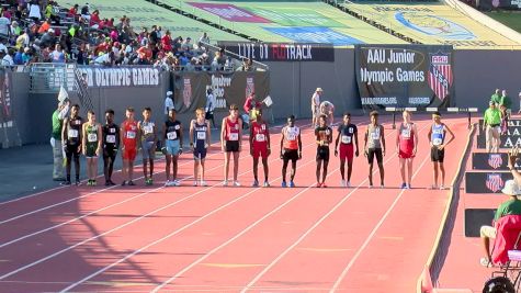 Boy's 2k Steeplechase, Heat 1 - Age 15-16