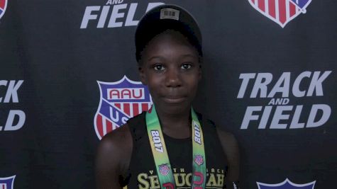 Jasmine Hampton Earns Third Straight Turbo Javelin In 12yo Javelin