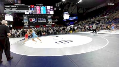 120 lbs Champ. Rd Of 32 - Cruz Enderle, MO vs Scout Scott, ID
