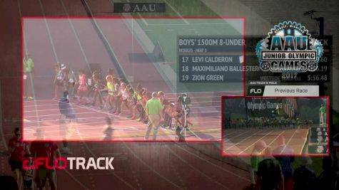 Girl's 1500m, Heat 1 - Age 9