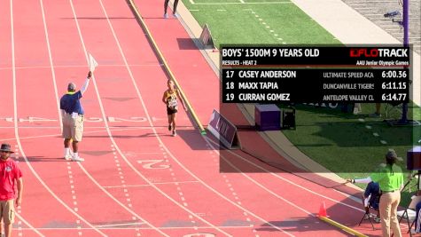 Boy's 1500m, Heat 3 - Age 9