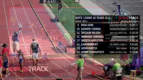 Boy's 1500m, Heat 4 - Age 10