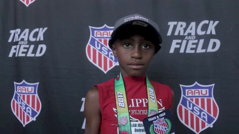 Donovan Williams Answers Dreams Winning 9yo 1500m
