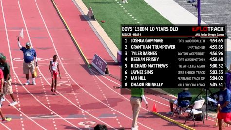 Girl's 1500m, Heat 1 - Age 11