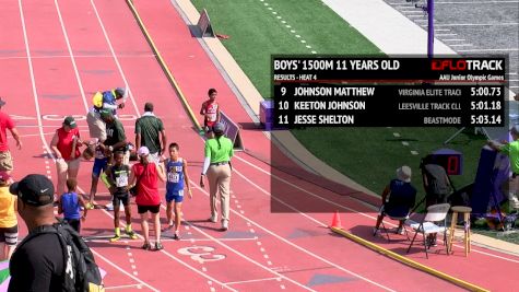 Girl's 1500m, Heat 1 - Age 12