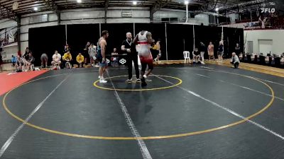 125 kg Champ. Round 2 - Jasiri Dingle, Cougar Wrestling Club vs Lance Trost, Cliff Keen Wrestling Club
