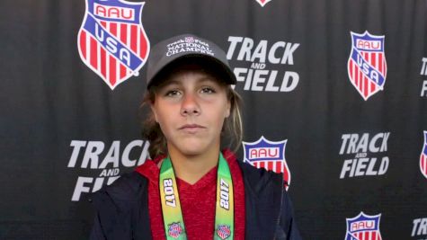 Texan Anna Cathryn Griffith wasn't used to Michigan cold, but still won 17-18 pole vault