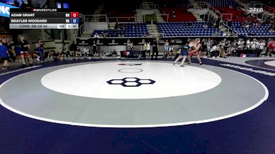 157 lbs Cons. Rd Of 64 - Adam Grant, MN vs Braylen Woodard, WA