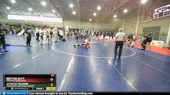 165 lbs Round 1 - Bryton Butt, Ridgeline Riverhawks vs Atticus Feldon, Sanderson Wrestling Academy