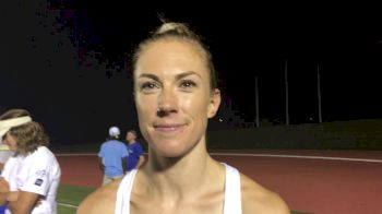 Kate Van Buskirk third in her first mile or 1500 of 2017