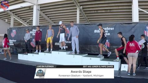 Boy's Pole Vault Awards - Age 17-18