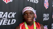 Brianna Brown is tired after 14yo 400 win