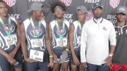 Houston's Wings Track Club Runs Fastest Overall 4x400