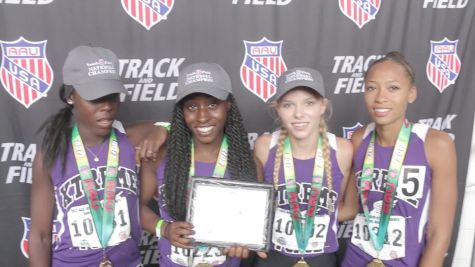 Xtreme Track Club Posts Big Win In Girls 17-18 4x400