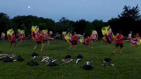 In The Lot: Santa Clara Vanguard Color Guard At Allentown