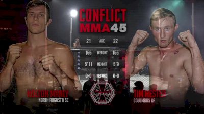 Holton Manly vs. Tim Hester - Conflict MMA 45