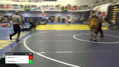 152 lbs R-16 - Bode Marlow, Thomas Jefferson vs Chris Crawford, Wyoming Seminary