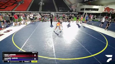 94 lbs Round 3 (8 Team) - Max Larwin, Oregon vs Damien Jarvis, Idaho 1