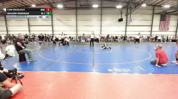100 lbs Rr Rnd 2 - Cam Magliulo, Warhawks - MS vs Walker Sheridan, NC Gold - MS