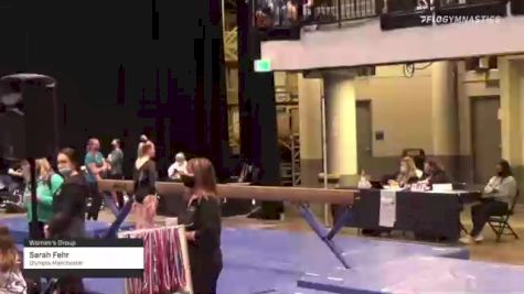 Sarah Fehr - Women's Group, Olympia Manchester - 2021 Women's Xcel Region 4 Championships