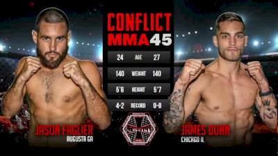 Jason Faglier vs. James Dunn Conflict MMA 45
