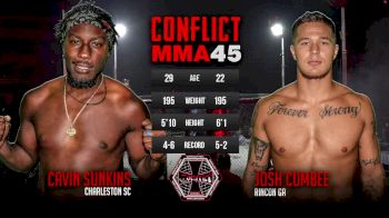 Josh Cumbee vs. Cavin Sunkins Conflict MMA 45