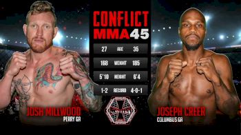 Joseph Creer vs. Josh Millwood Conflict MMA 45