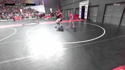 100 lbs Cons. Round 4 - Brooke Jenner, Nekoosa vs Hadley Vold, Milton Monsters Wrestling Club