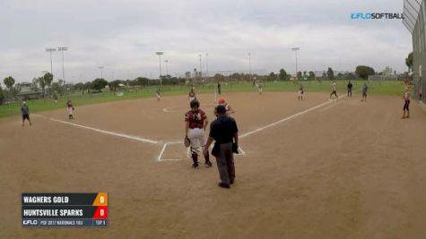 Wagners Gold vs Hunstville Sparks   2017 PGF 16U Premier Nationals